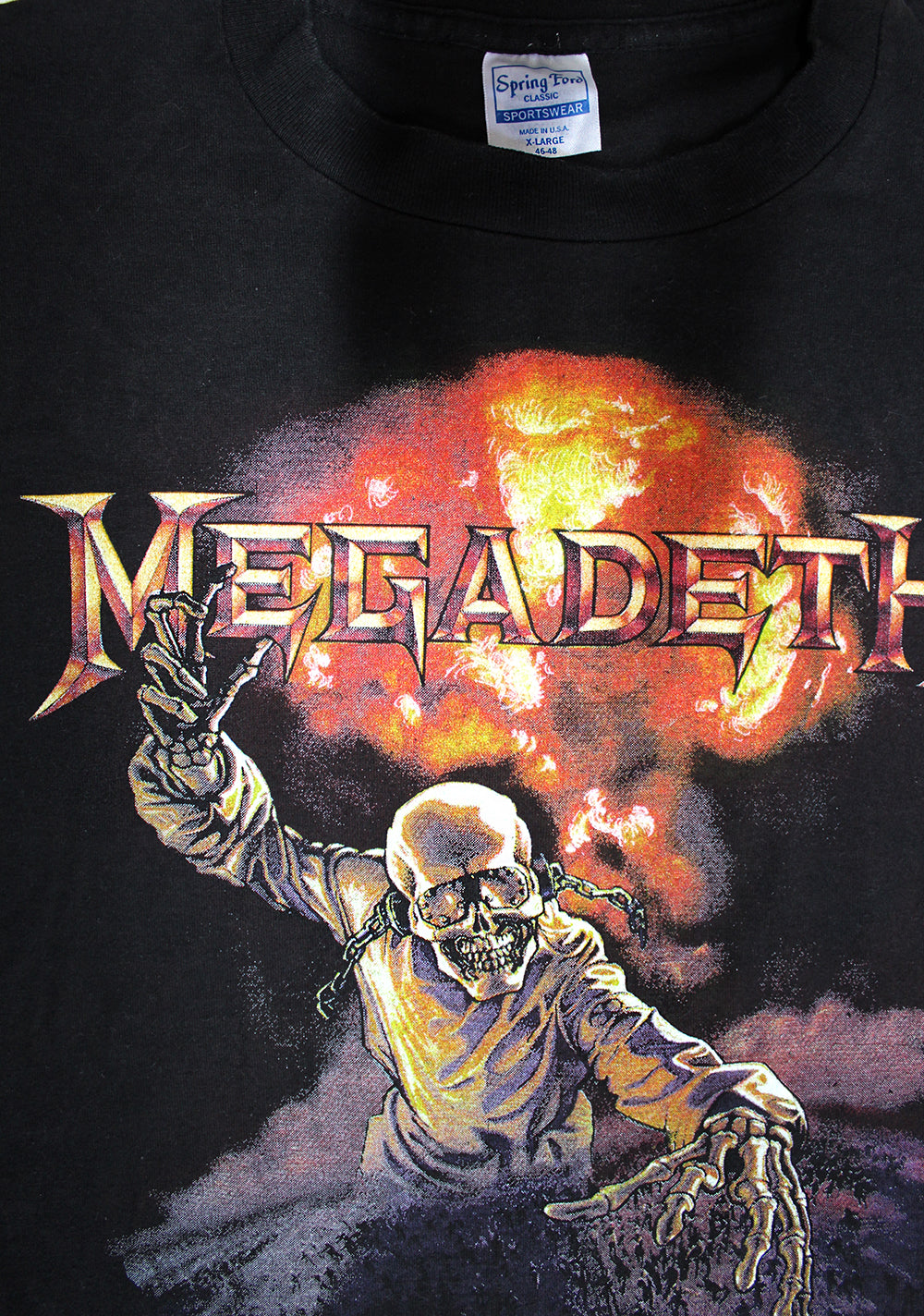 Vintage 80's Megadeth Cut T-shirt – Afterlife Boutique