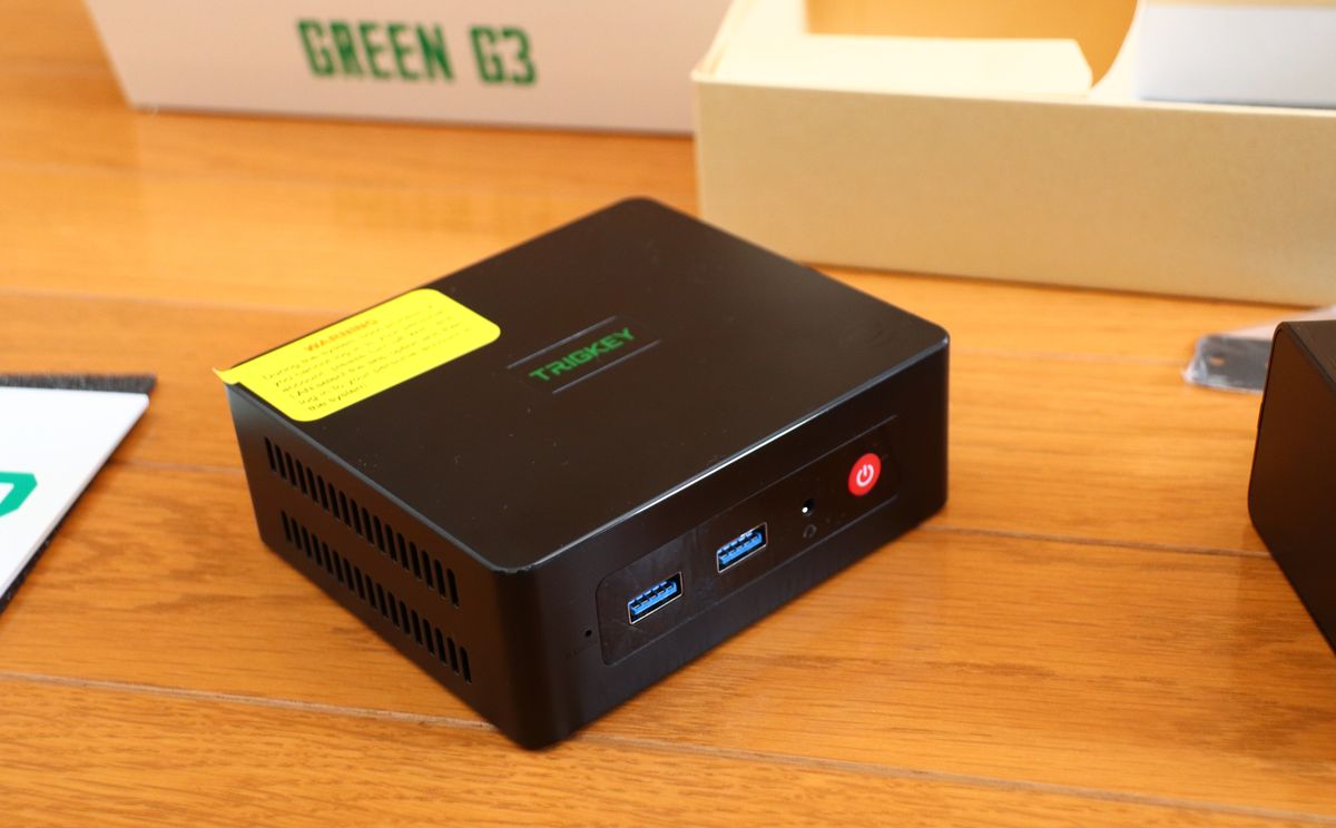 ミニPC N100 TRIGKEY Green G4 Windows11pro Testing: Trigkey Mini-PC