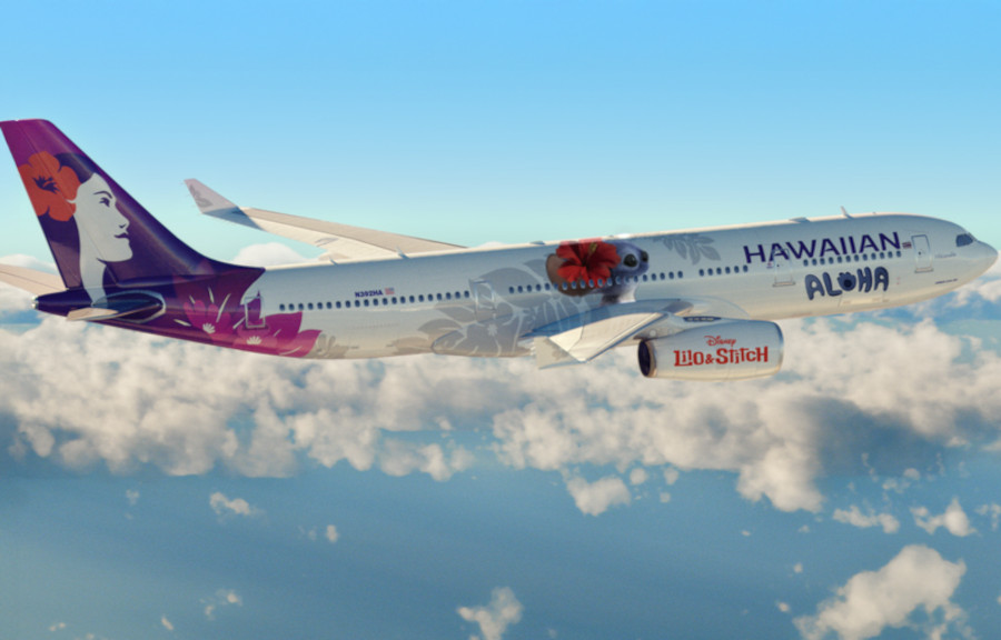 ☆レア☆ハワイアン航空 HAWAIIAN航空 1/500 モアナ特別塗装 ☆レア