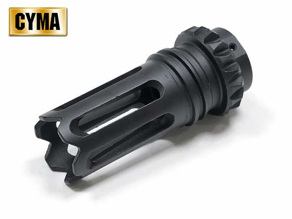 CYMA 製 】 14mm逆ネジ 対応 AACタイプ PHANTOM フラッシュハイダー