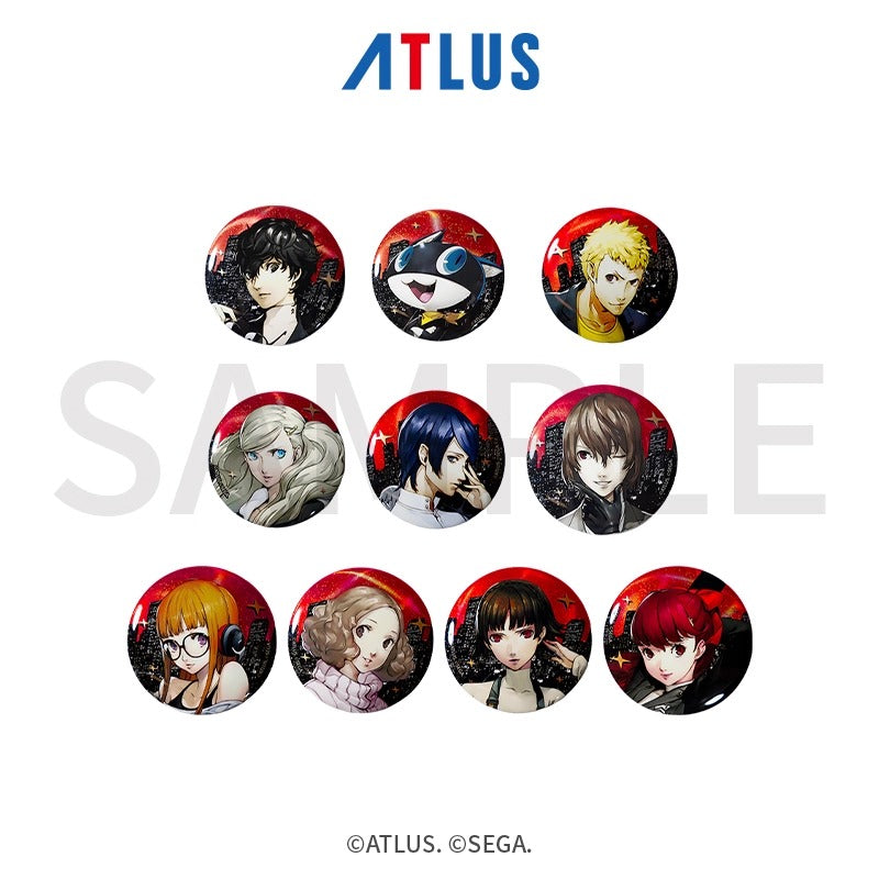 ペルソナ5 総攻撃 明智吾郎 缶バッジ コトブキヤ クロウ 3個セット