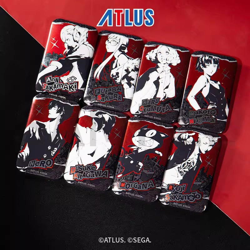 ペルソナ5 ザ・ロイヤル R4Gコラボ 缶バッジ アクリルスタンド