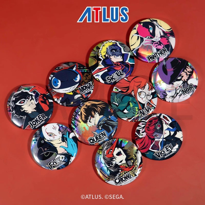 ペルソナ5 the Animation アニアート 缶バッジ vol.1 全9種 ペルソナ5