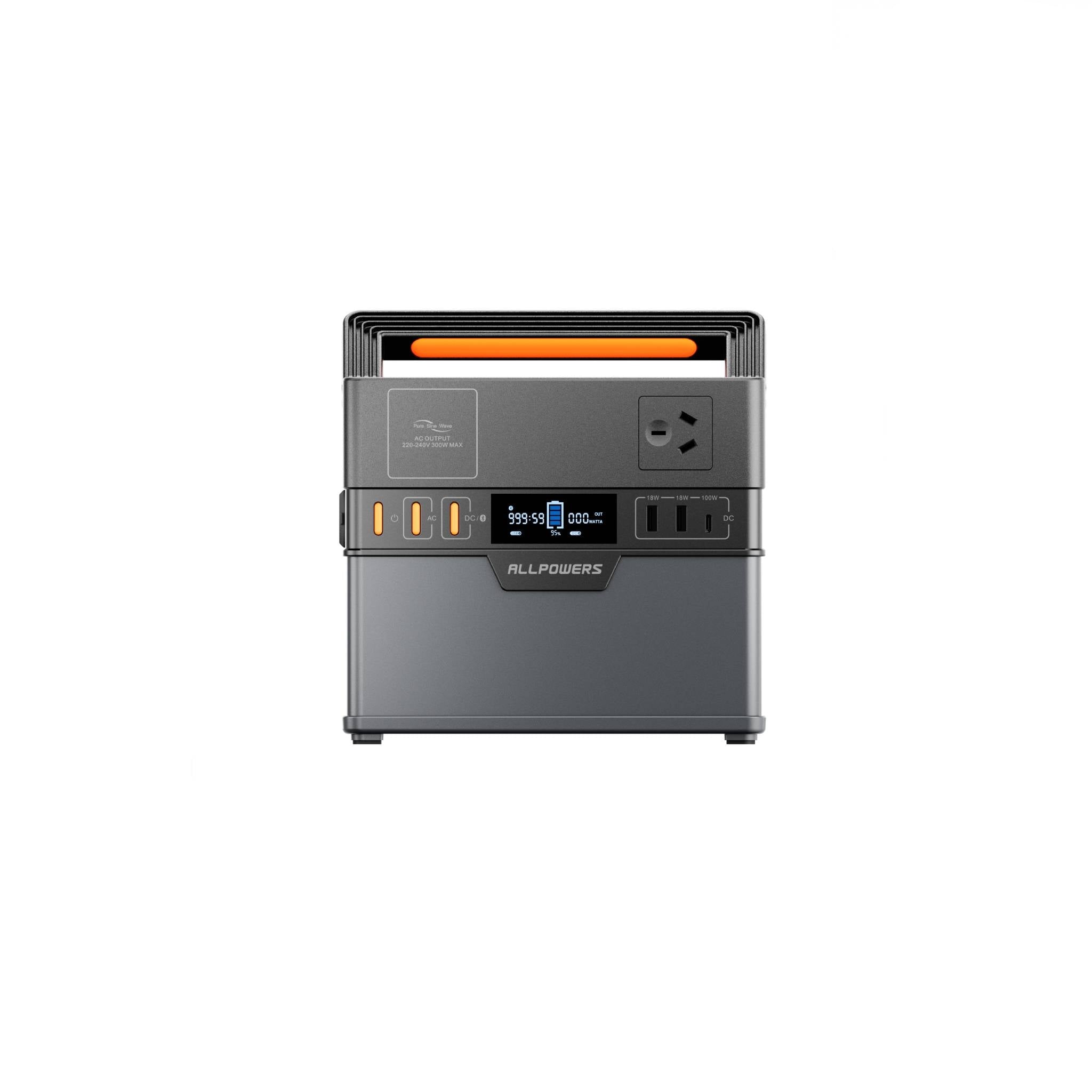 ALLPOWERS S300 Portable Power Station 300W 288Wh Backup Power Supply