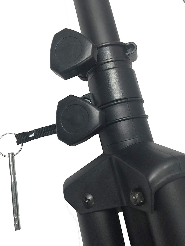 Alphasonik PRO Universal Adjustable Height DJ PA Speaker Tripod