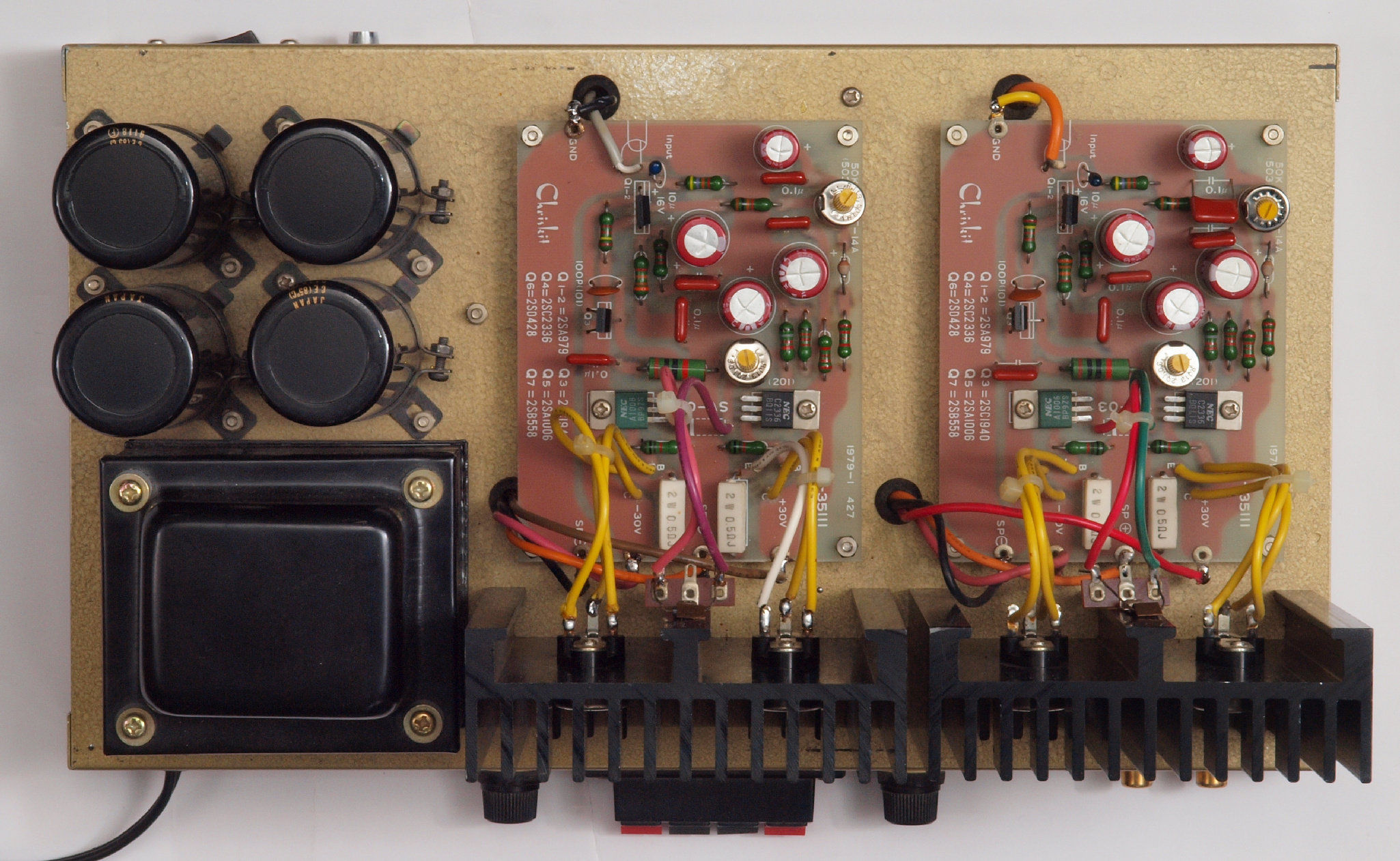 Chriskit クリスキット P-35III ステレオ アンプ パワーアンプ Amazon