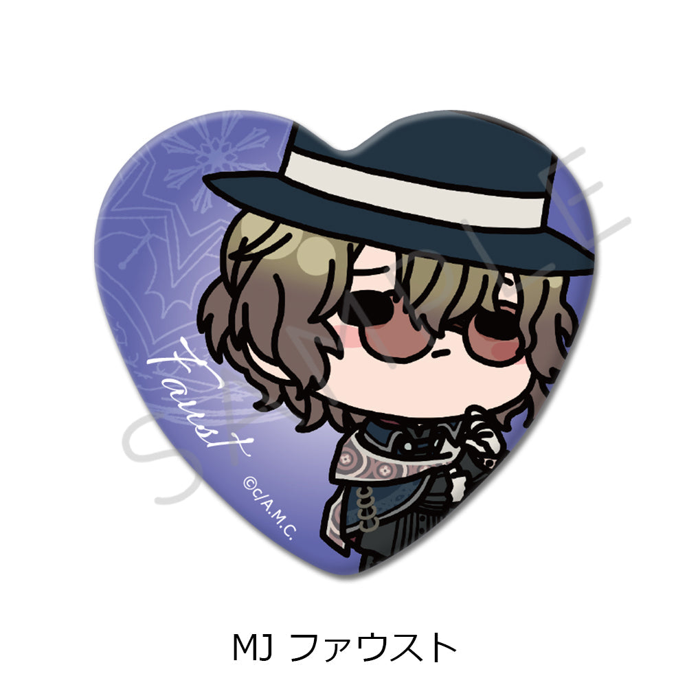 魔法使いの約束』ハート型缶バッジ MJ ファウスト – Anime Store JP