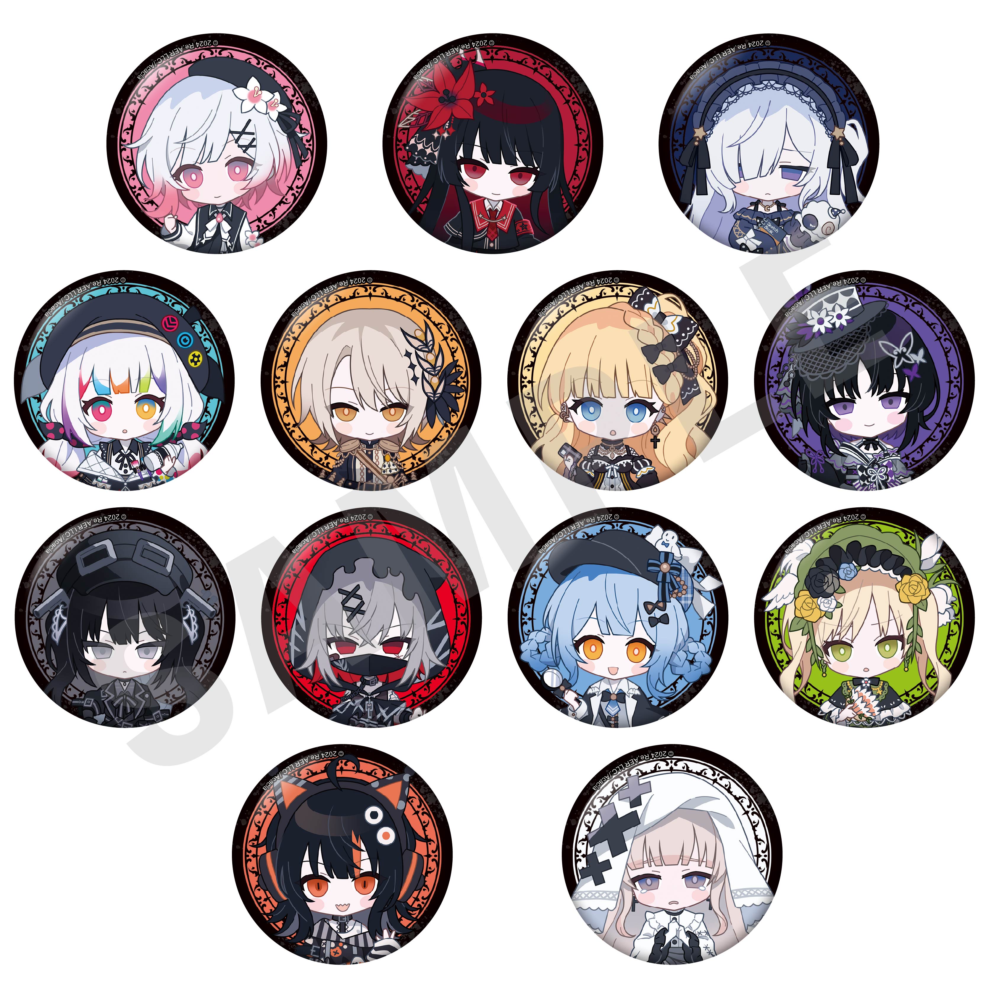 逆転裁判画廊 トレーディング缶バッジ ナユタ・サードマディ バッジ