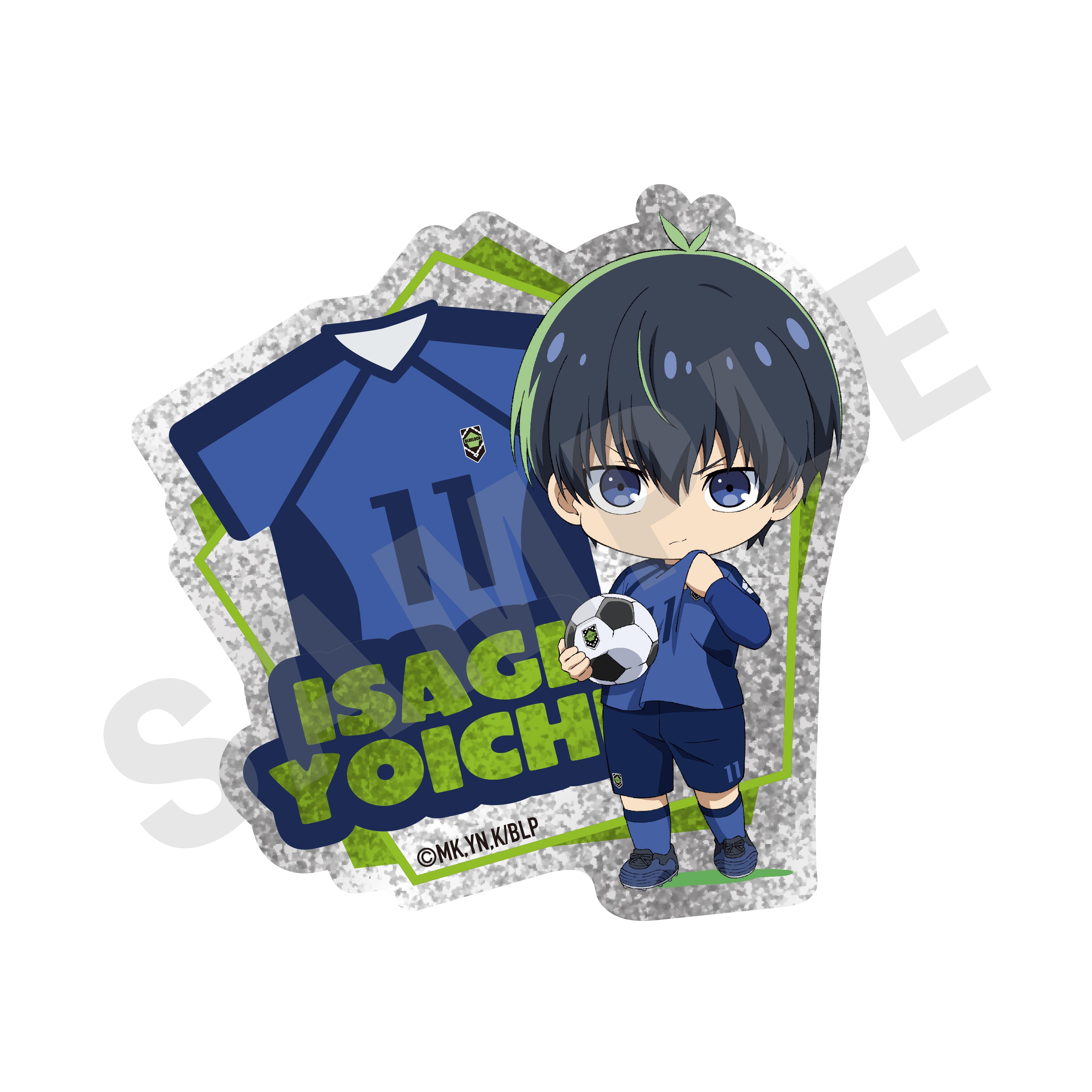 ブルーロック 巨大ガラポン A賞メタリックアクリルパネル潔世一