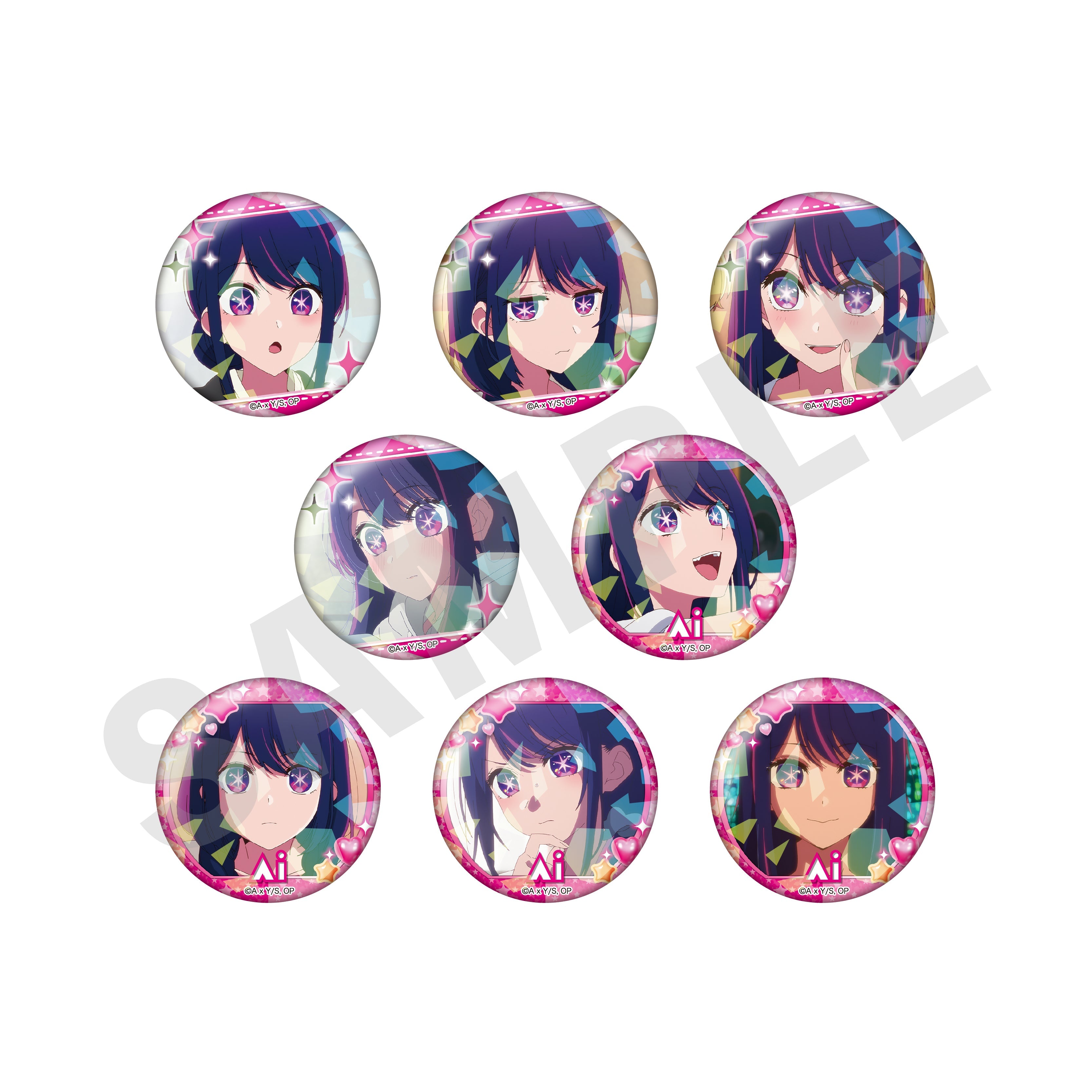 FLOWERS Innocent Grey 画展 缶バッジ 苺 林檎 FLOWERS Innocent Grey