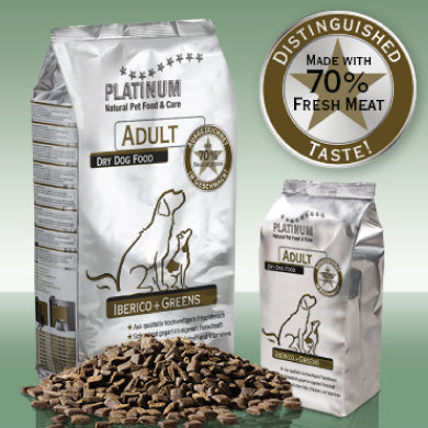 プラチナム ナチュラルドライフード 成犬（アダルト）用 イベリコ＋