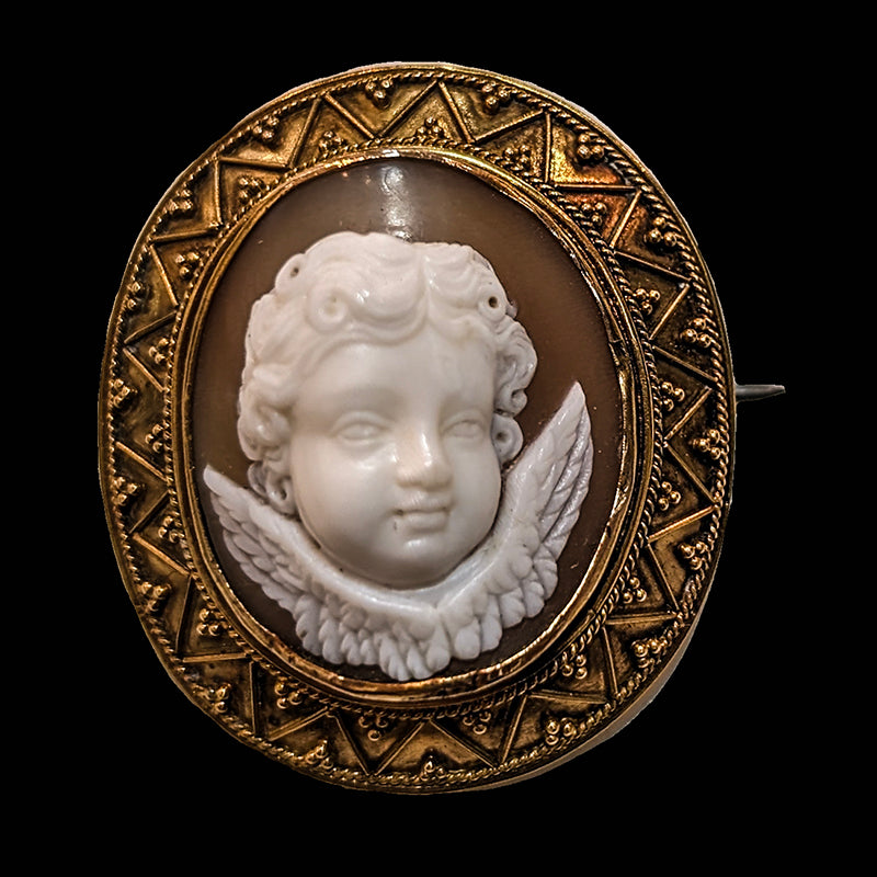 天使シェルカメオブローチ – ETALAGE（エタラージュ）