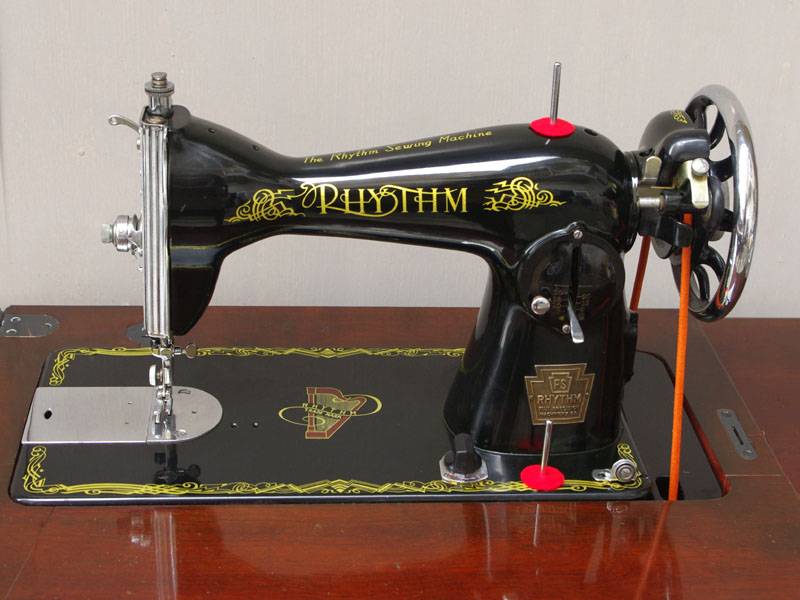 RHYTHM リズム 足踏みミシン 足踏みミシン・手回しミシンの