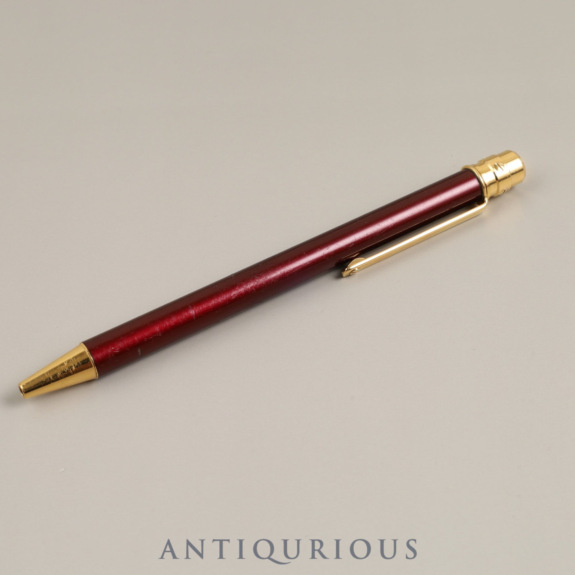 カルティエ ボールペン サントス ドゥ メタル/ GP カルティエにて未