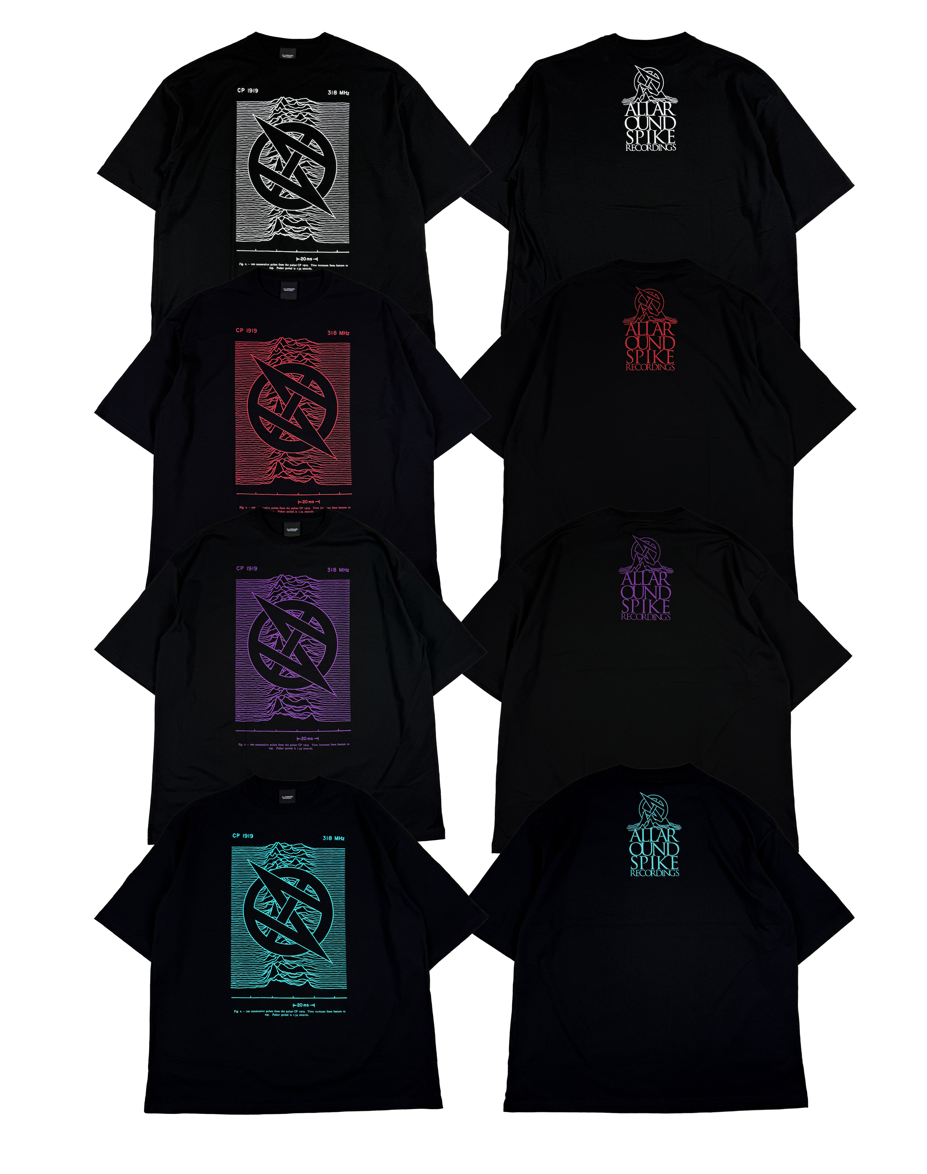 SPIKE RECORDINGS × ALLAROUND コラボレーションTシャツ 発売決定