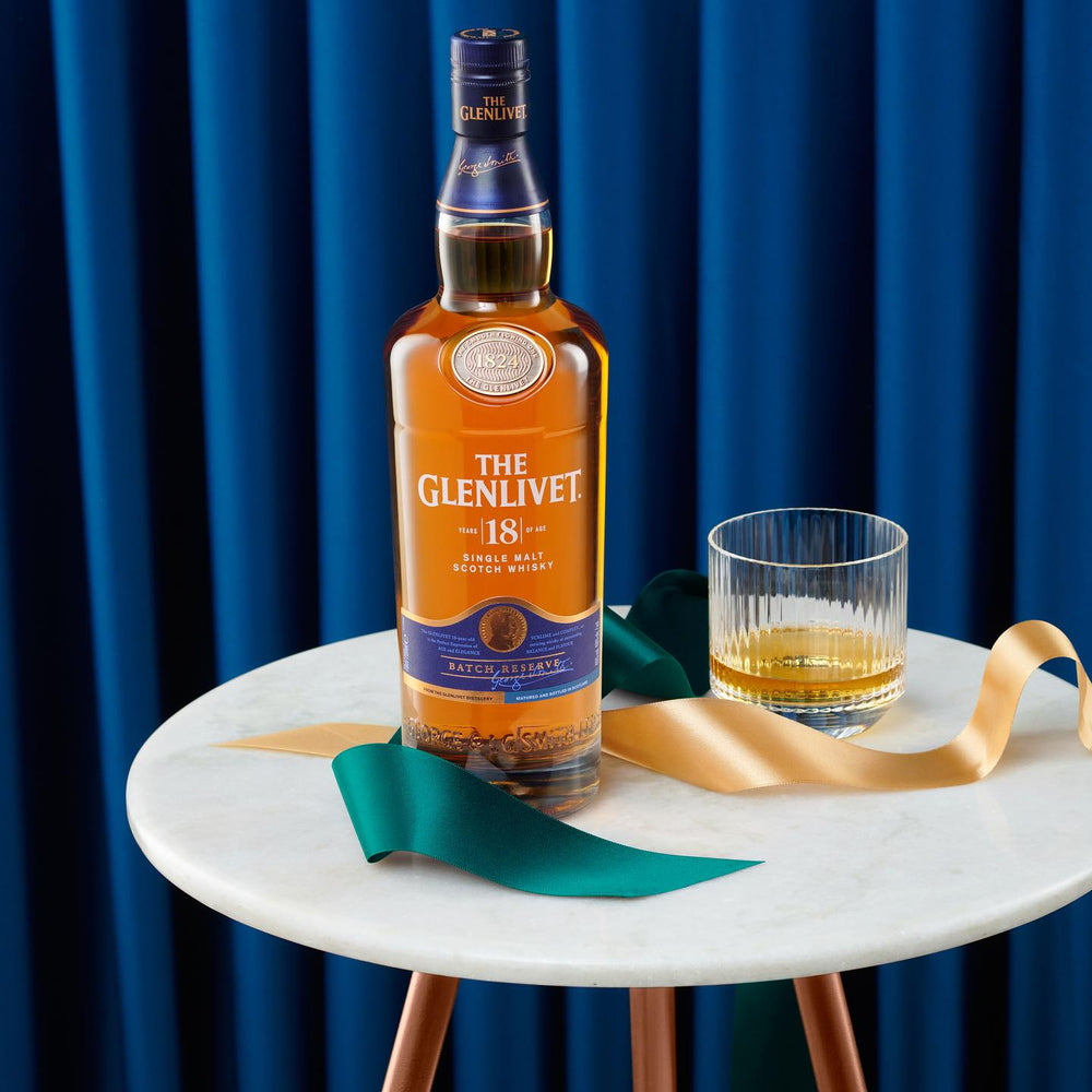 ギフトカード】1824年創業スコッチ・ウイスキー ザ・グレンリベット 18