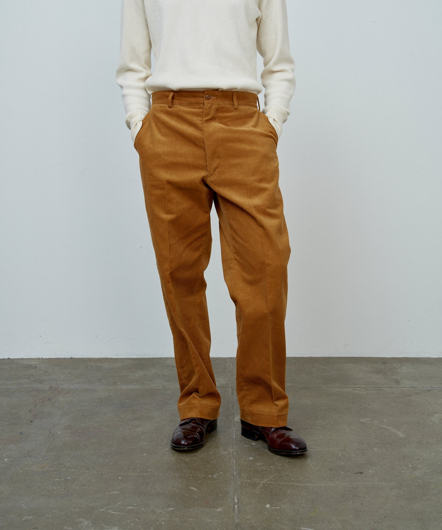 25FW 】BIG YANK 1963 TROUSERS CORDUROY / CAMEL – A'r11551 FUKUOKA