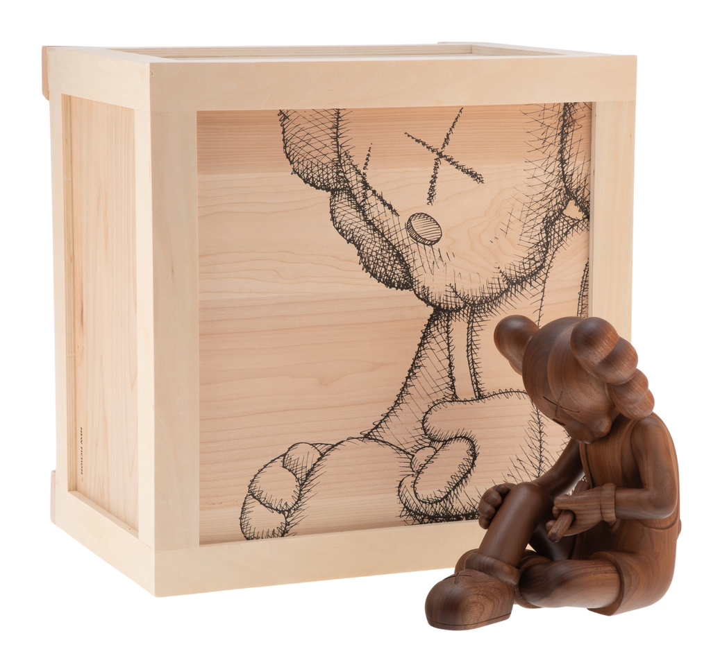 KAWS Better Knowing Wood Sculpture | archives