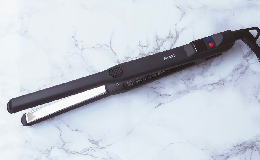 メンズのヘアアイロンは幅が決め手! 初心者でも、くせ毛風、波打ち