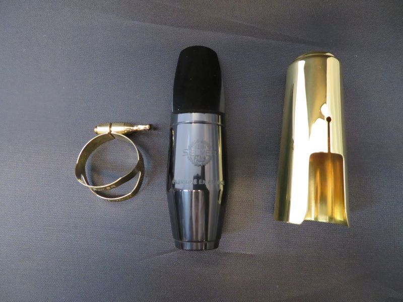 値下げ】Selmer 旧型ソプラノサックスリガチャ&キャップ