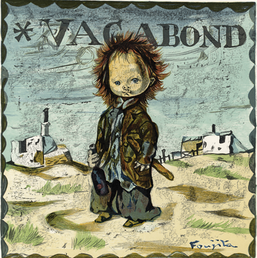 藤田嗣治 レオナールフジタ 魚屋 小さな職人たち 藤田嗣治作品紹介