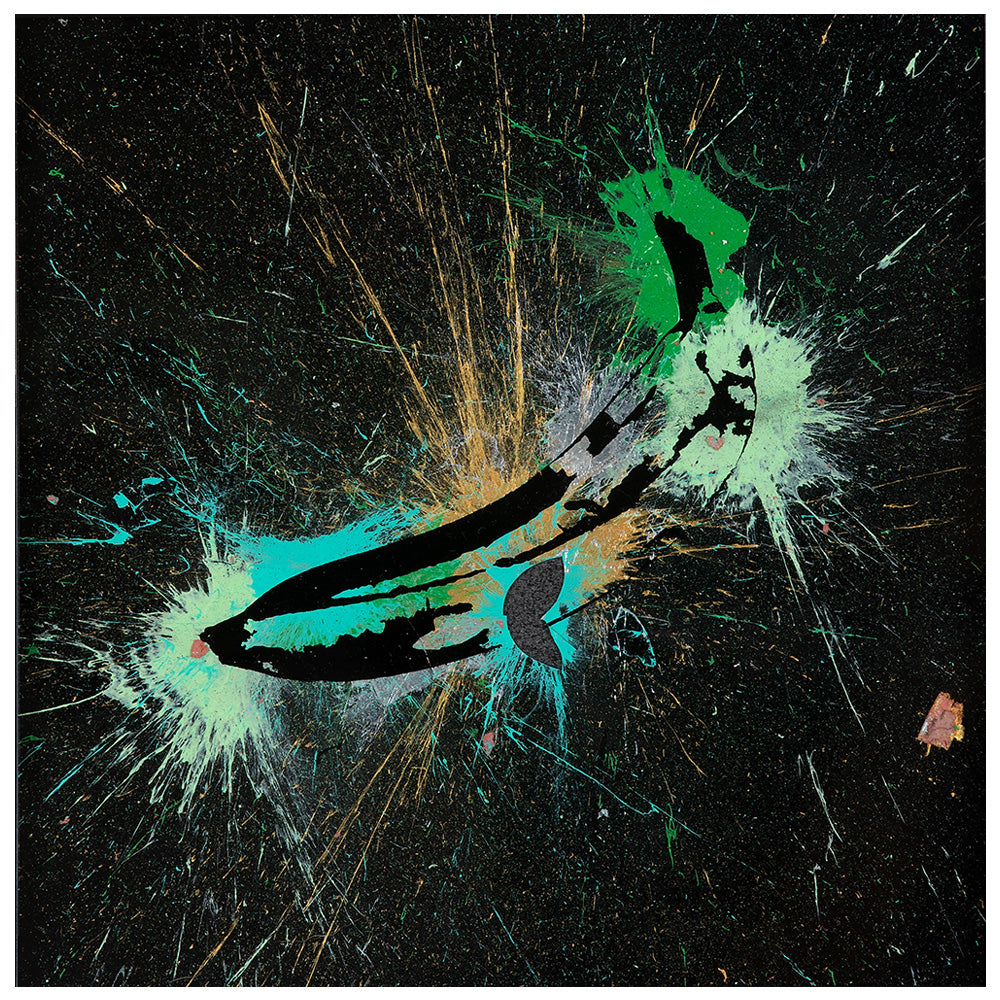 Takayuki Matsumine「banana」マウスペインターシリーズ アートパネル