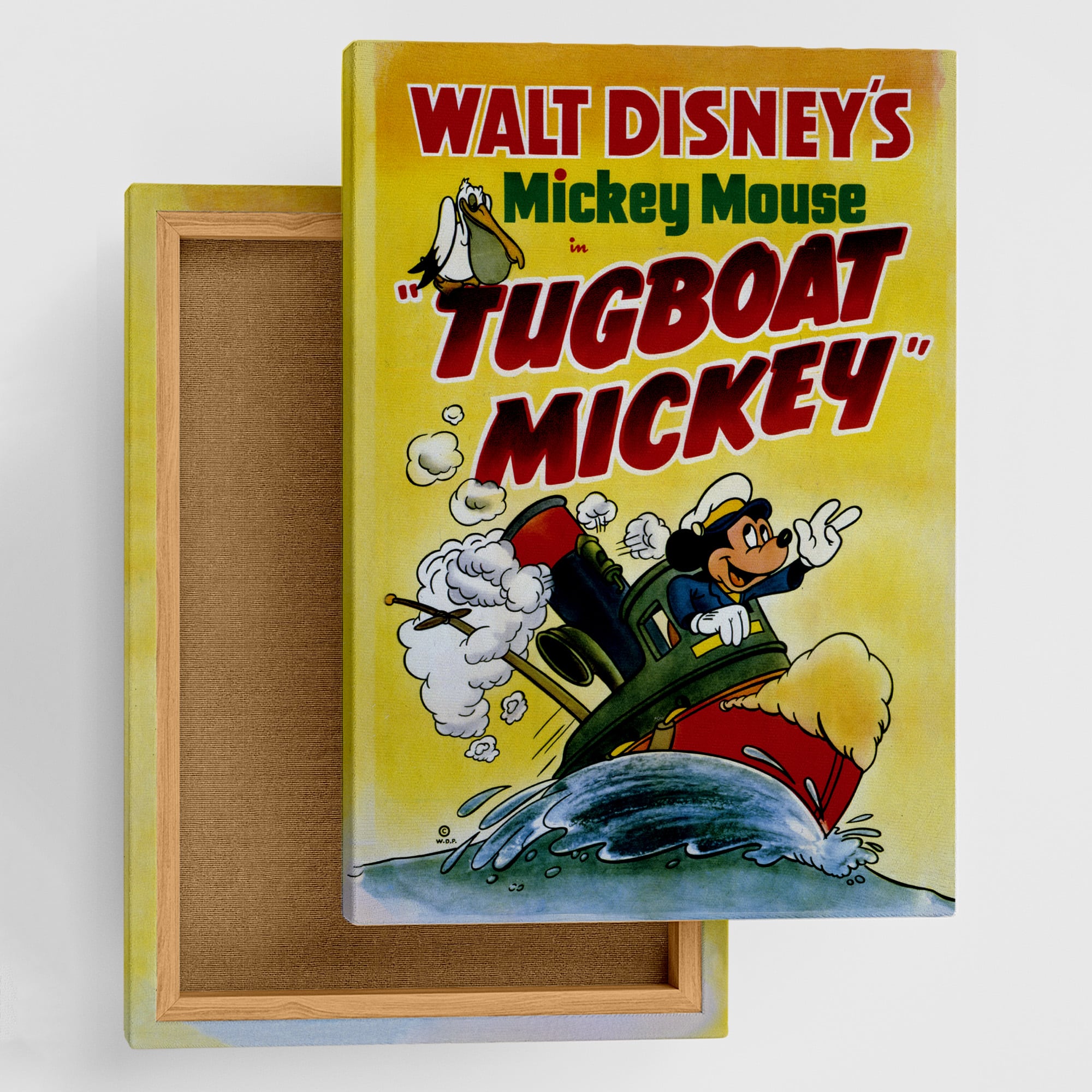 ビンテージ 80s DISNEY ポスター アートパネル ディズニー ミッキー