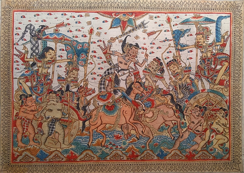 バリ絵画の商品ページ