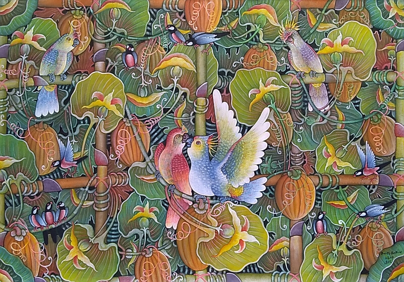 バリの絵画 絵画バリ島 No.0306 【公式通販】 絵画バリ島 No.0306