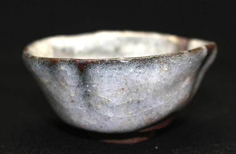 清水卯一 蓬莱赤土彩盃 ぐい呑