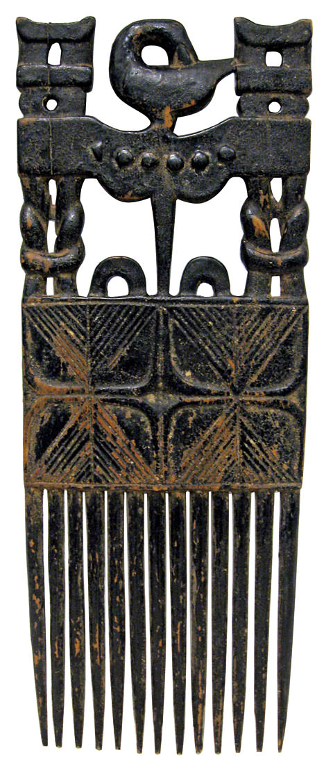 African Art 20 アシャンティ族の櫛 | アフリカ旅行の道祖神ブログ