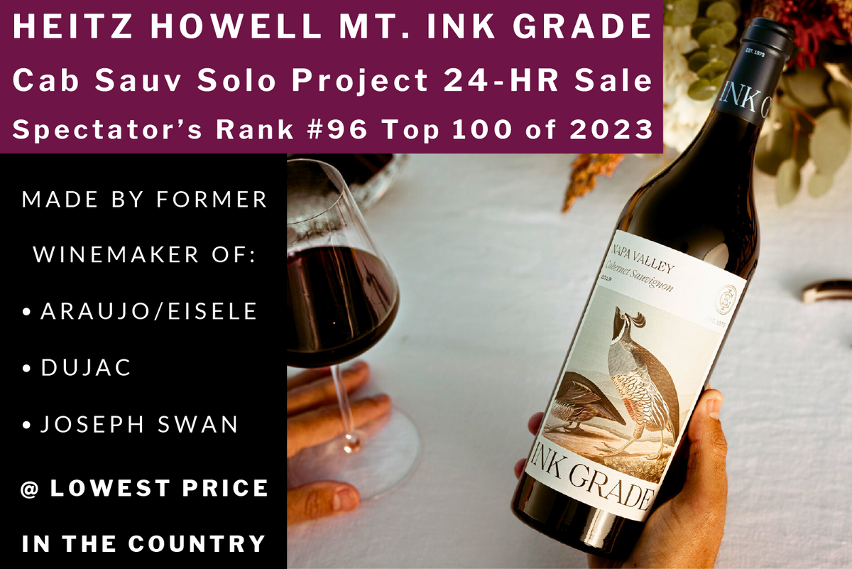 Heitz Cellar Ink Grade Cabernet Sauvignon Napa Valley 2019 (Napa