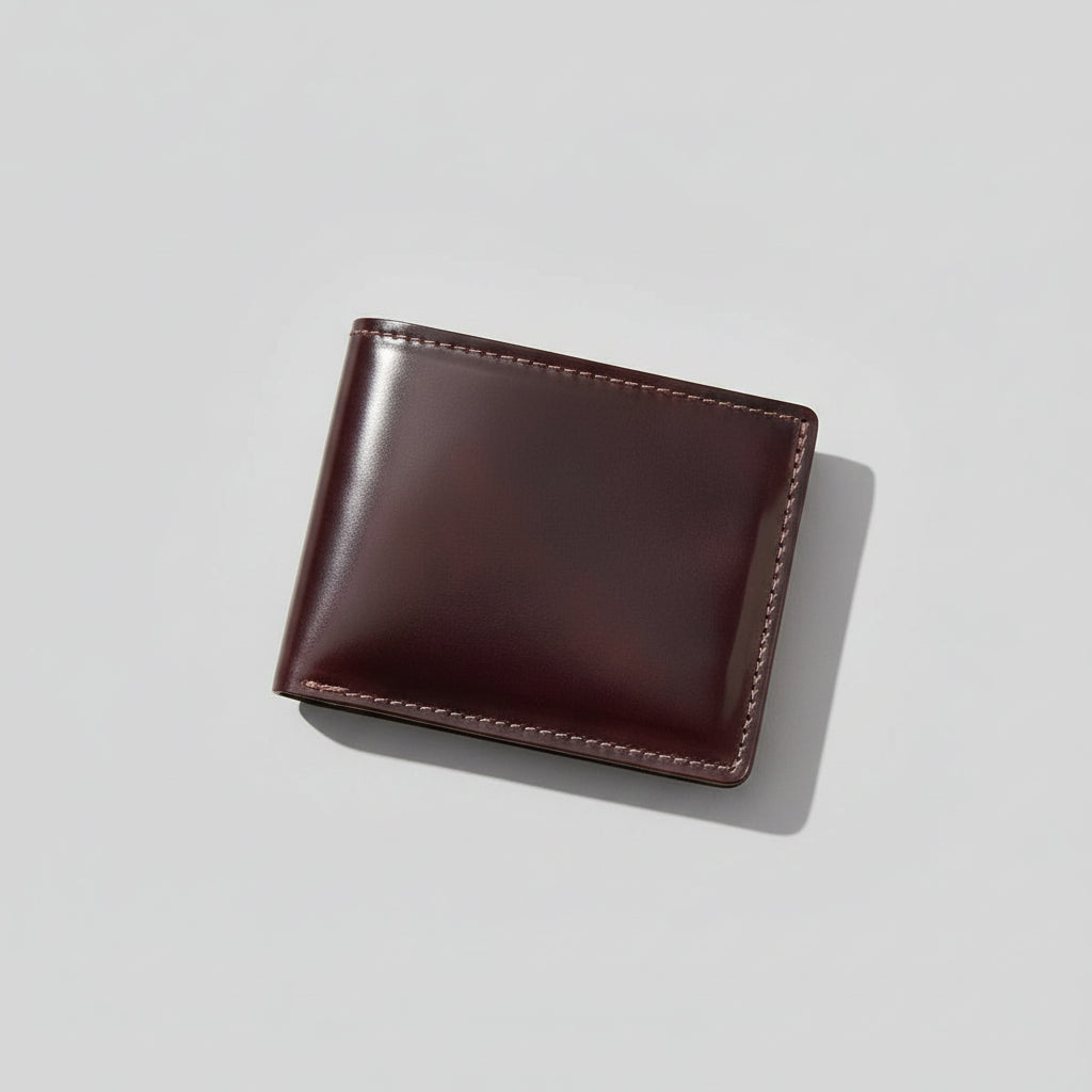 Johnny the Fox Men's Leather Wallet (Dark Brown) | USA Made