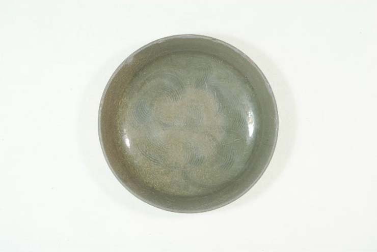 中国明時代 竜泉窯青磁大皿 直径32.5㎝ 東Y7-0808⭐︎2Fトヒト 中国明