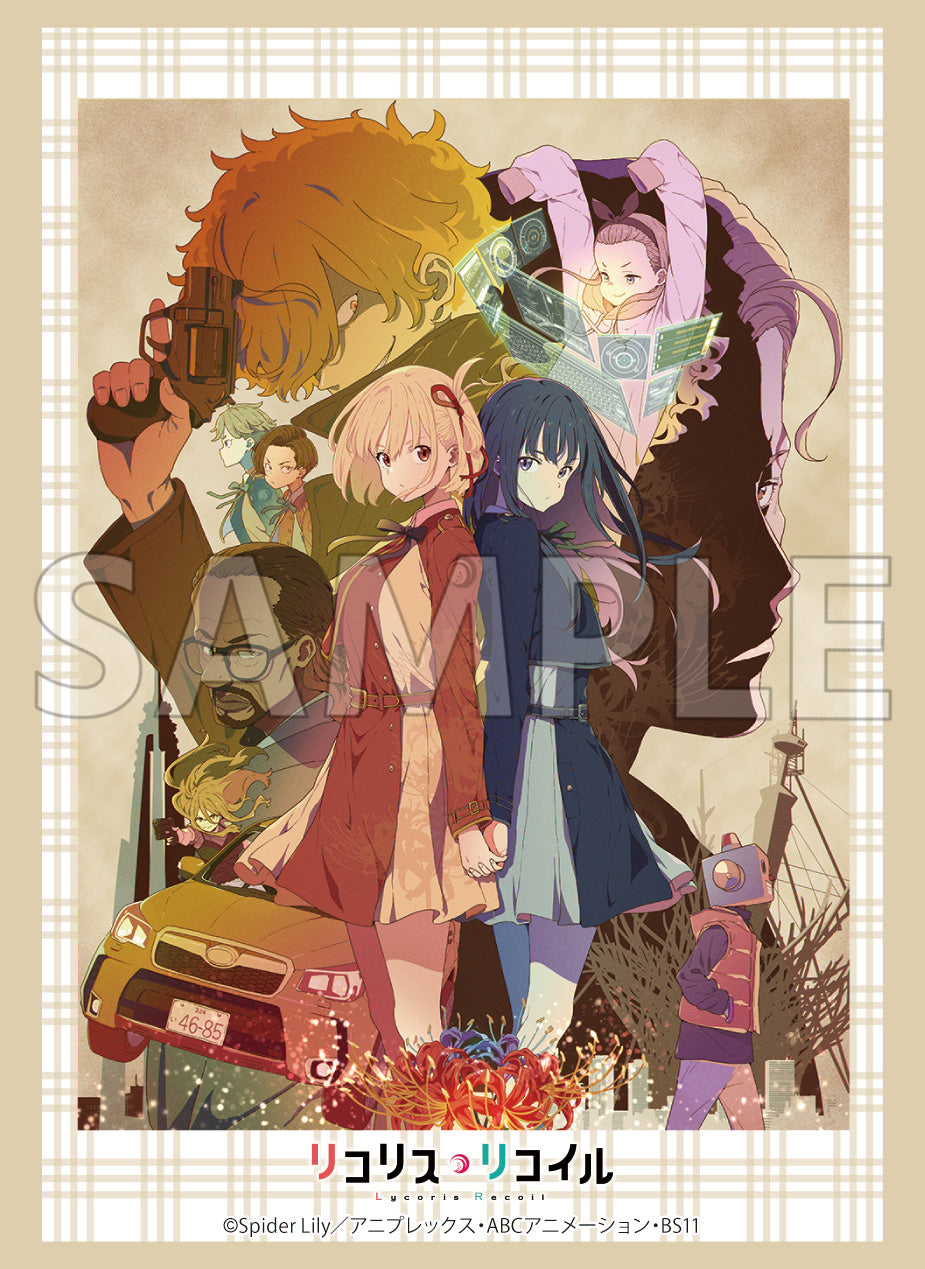 リコリスリコイル プレイマット デッキケース ストレイジボックス