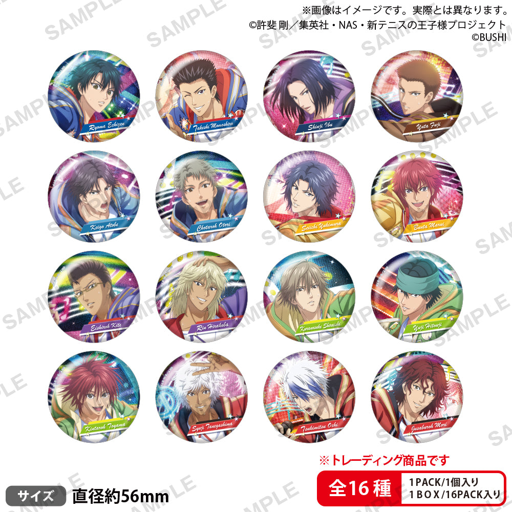 テニスの王子様 テニプリ テニラビ RisingBeat 缶バッジ 忍足侑士 新