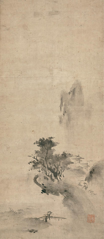 Burke Collection | Splashed-Ink Landscape