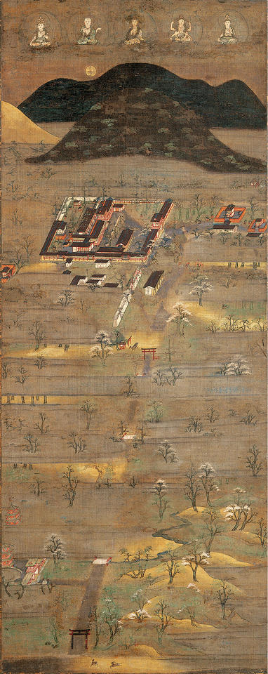 Burke Collection | Kasuga Shrine Mandala (春日宮曼荼羅)