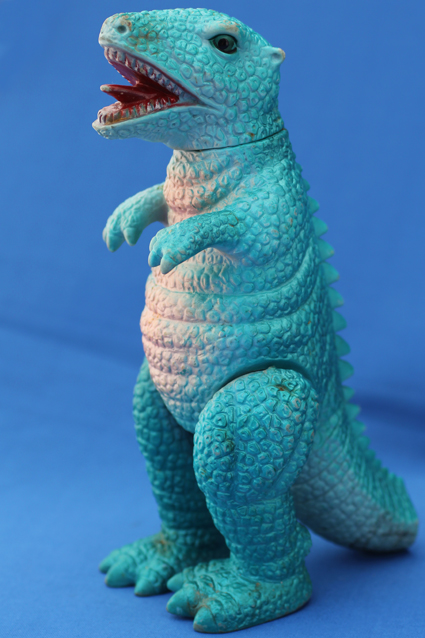 マルサンゴジラ＆ミニラ＆黄色ガバラ&蓄光ゴロザウルス4体セット値引