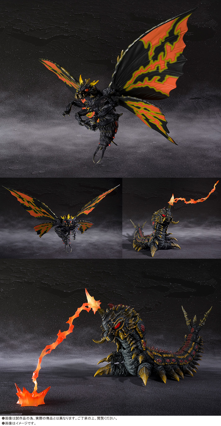 S.H.MonsterArts バトラ（成虫）＆バトラ（幼虫） Special Color Ver.