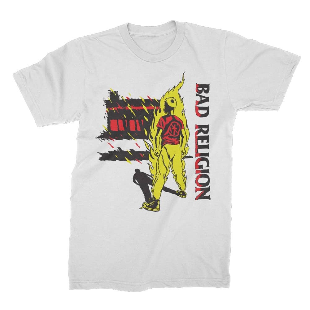 Bad Religion - Suffer Flameboy White Tシャツ – bandstore
