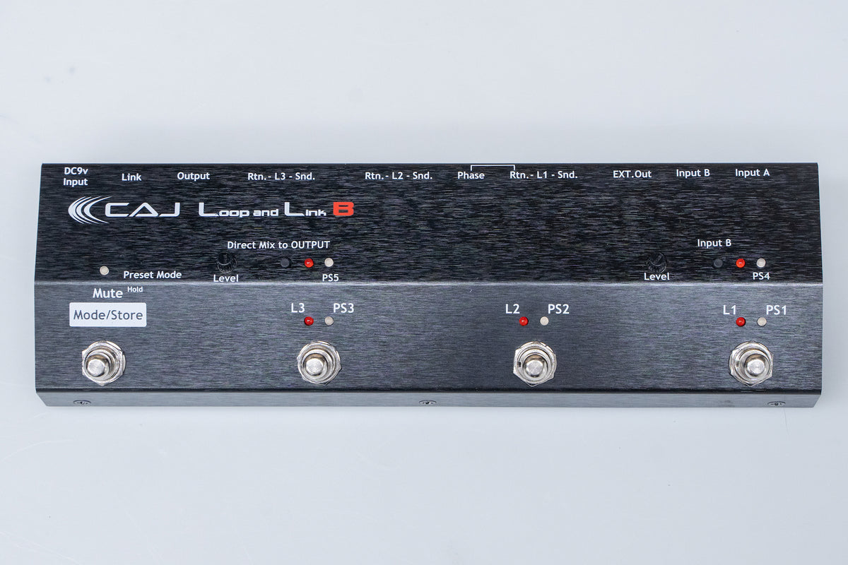 CUSTOM AUDIO JAPAN(CAJ) Loop and Link 2 スイッチャー エフェクター