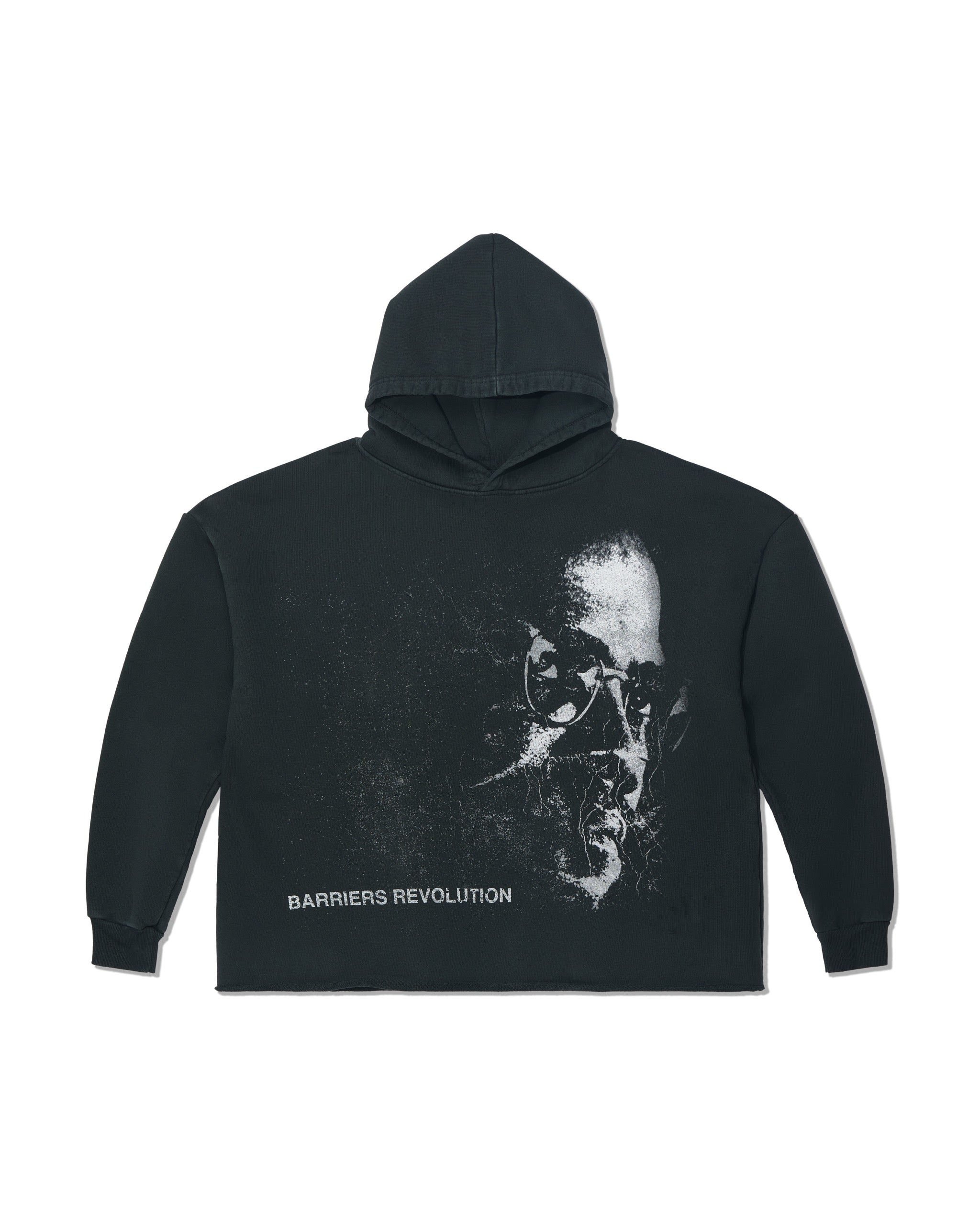 Educated Human Aged Hoodie in Black – Barriers Worldwide