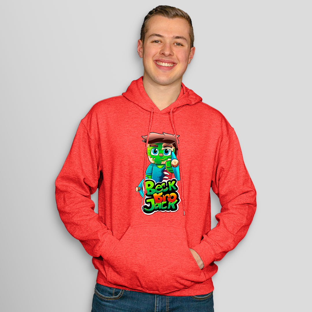 Red Hoodie (BEFORE ORDERING check BeckBroMom Note for sizing