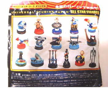 ユニバーサルスタジオジャパンオールスター フィギュア ローソン