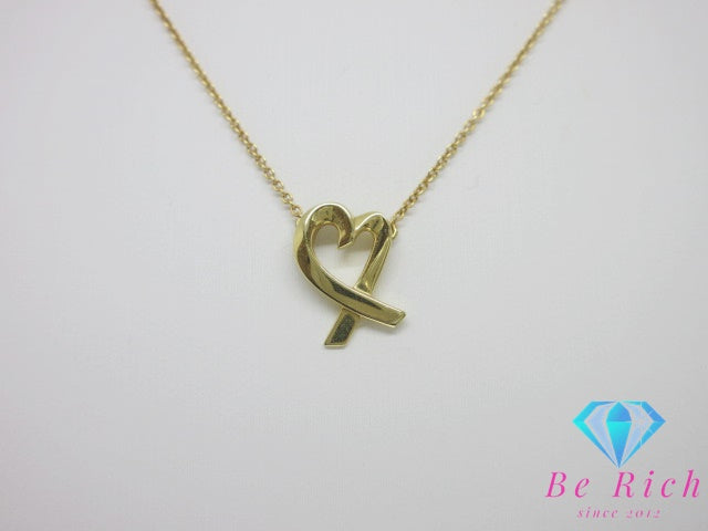 TIFFANY&CO. ブローチハートリボン750 18金#A-80