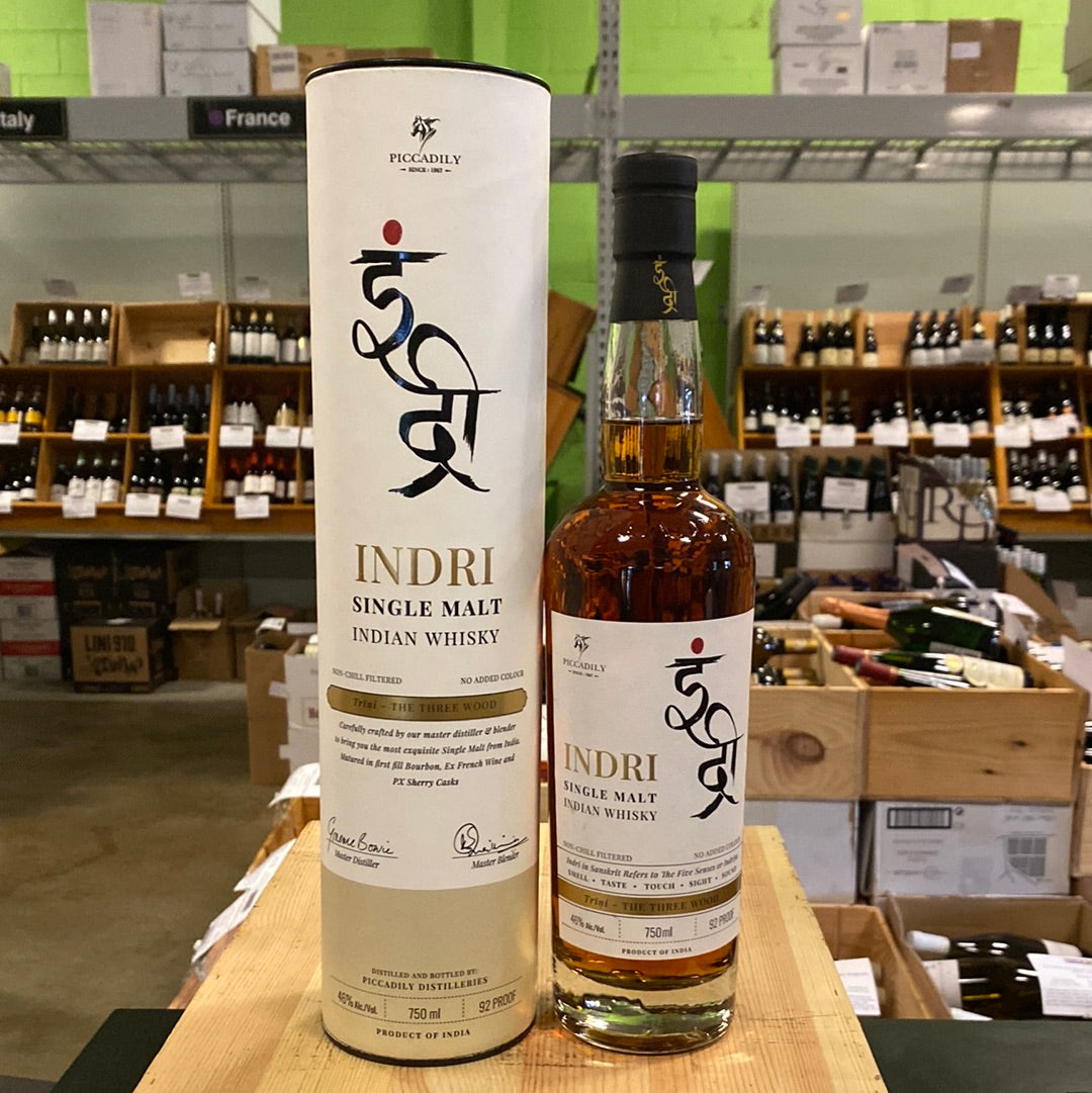 Indri Single Malt Indian Whiskey – Bin Ends Great Wine~Serious