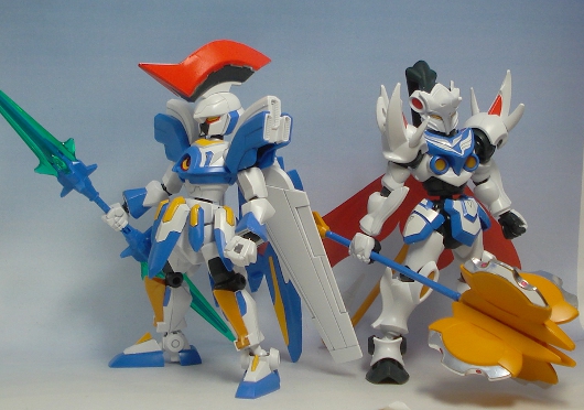 442．ダンボール戦機 LBX聖騎士ゼノン | かつてG-01格納庫だったもの