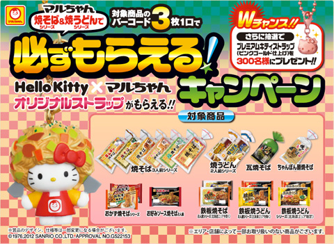 はろうきてぃ マルちゃん焼きそば はろうきてぃ マルちゃん焼きそば