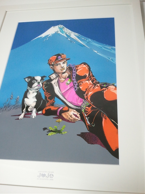 ジョジョの奇妙な冒険 複製原画 承太郎 ジョジョの奇妙な冒険 複製原画